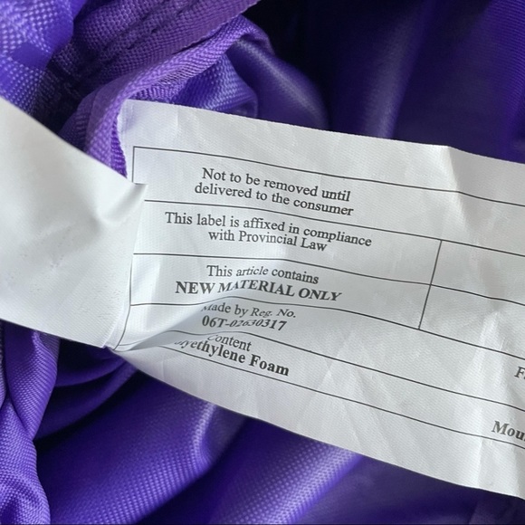 Umbro Duotone Carrysack Drawstring Bag - Purple Turquoise - Picture 6 of 7